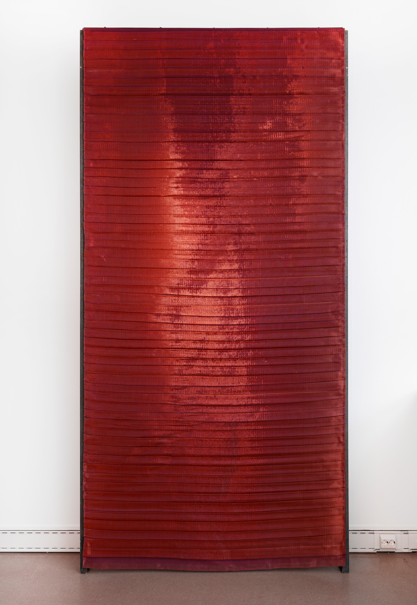 Anne Knutsen: Kobberteppe / Copper textile, 1997
